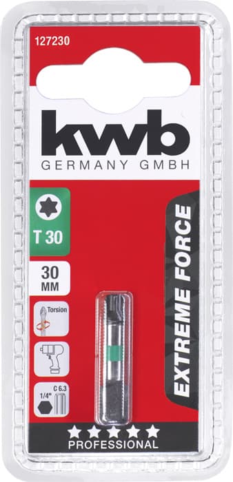  KWB 49127230 bit 30 mm Torx 30 Impact SB - slika 4