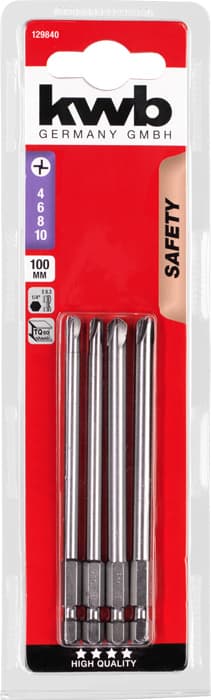  KWB 49129840 4 bita 100 mm Torque set SB - slika 3