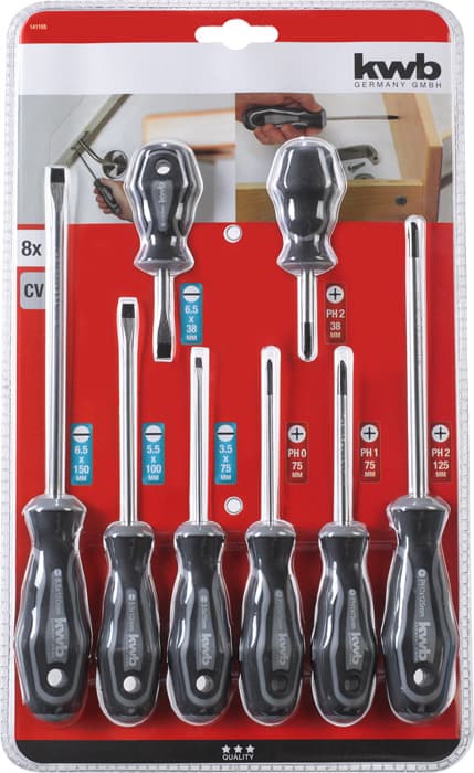  KWB 49141195 set odvijača, 8 delova - slika 3