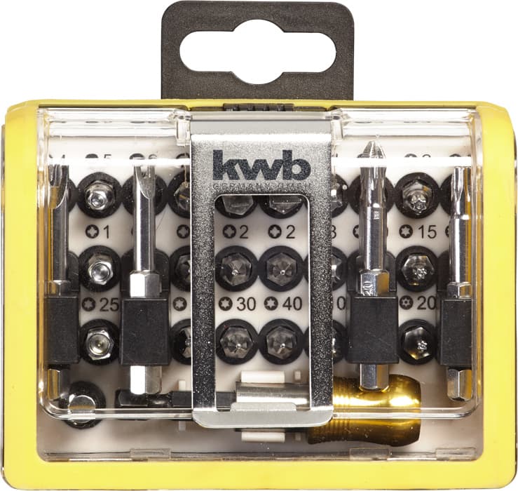  KWB 49162810 Bit Box set bitova, 28 delova, sa kukom za kaiš - slika 2