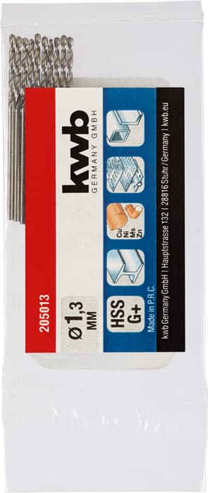  KWB 49205013 Brušena burgija Silverstar HSS 1,3 - slika 2