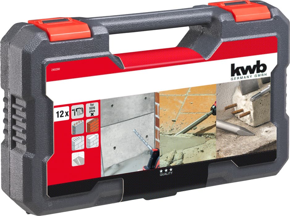  KWB 49240290 SDS Plus set burgija i dleta, 5 delova - slika 4