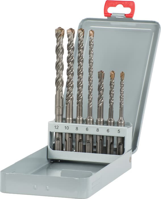  KWB 49240730 HB44 SDS plus set burgija 7/1 | 50/110 5/6/8, 100/160 6-12 - slika 2