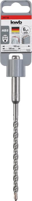  KWB 49241736 SDS-Plus burgija 6,0 x 160 HB44 za beton - slika 3