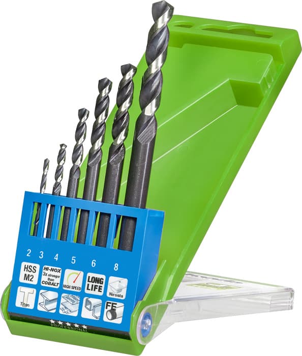  KWB 49258806 HI-Nox HSS burgija set, 6 delova