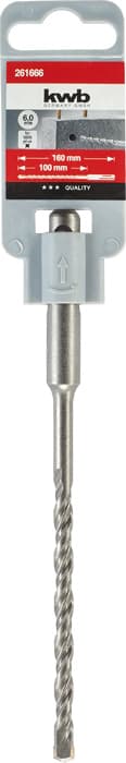  KWB 49261666 SDS plus burgija za armirani beton 6x160 HB22 - slika 2