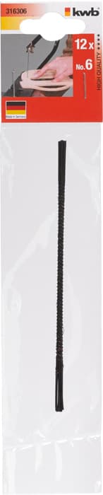  KWB 49316306 Set testerica 12/1 ravne | Br.6 (gruba), dužina 180, radna dužina 83 - slika 3