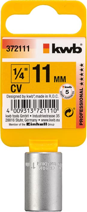  KWB 49372111 Profi nasadni ključ 1/4" x 11  | CrV - slika 2