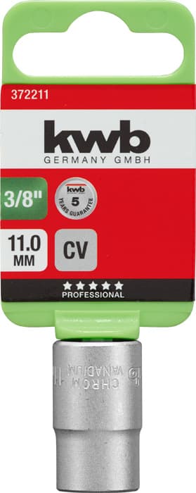  KWB 49372211 Profi nasadni ključ 3/8" x 11  | CrV - slika 2