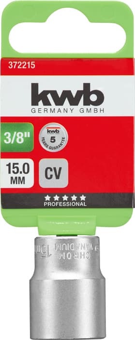  KWB 49372215 Profi nasadni ključ 3/8" x 15  | CrV - slika 2