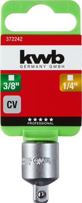  KWB 49372242 Profi adapter 3/8"x1/4" | CrV - slika 2