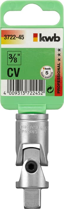  KWB 49372245 Profi nasadni ključ sa okretnim zglobom 3/8" | CrV - slika 2