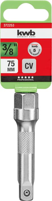  KWB 49372253 Profi nasadni ključ produženi 3/8"x75 | CrV - slika 2