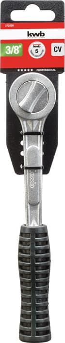  KWB 49372260 Profi ručica sa krckalicom 3/8" | CrV, 2 smera, standardna - slika 2