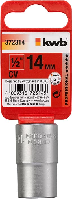  KWB 49372314 Profi nasadni ključ 1/2" x 14  | CrV - slika 2