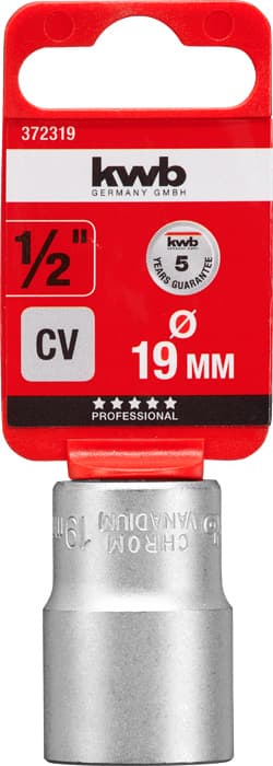  KWB 49372319 Profi nasadni ključ 1/2" x 19  | CrV - slika 2