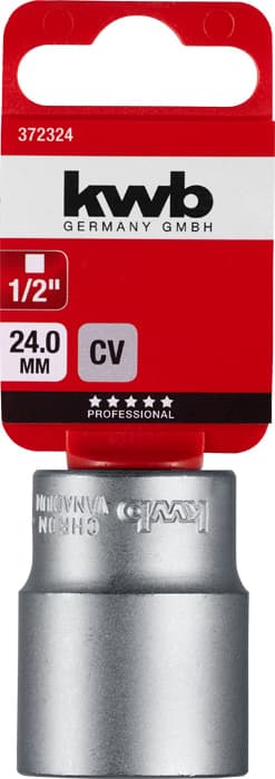  KWB 49372324 Profi nasadni ključ 1/2" x 24  | CrV - slika 2
