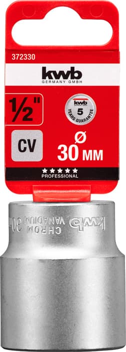  KWB 49372330 Profi nasadni ključ 1/2" x 30  | CrV - slika 2