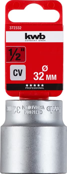  KWB 49372332 Profi nasadni ključ 1/2" x 32  | CrV - slika 2