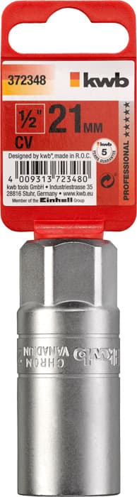 KWB 49372348 Profi nasadni ključ za svećice 1/2"x21 | CrV - slika 2