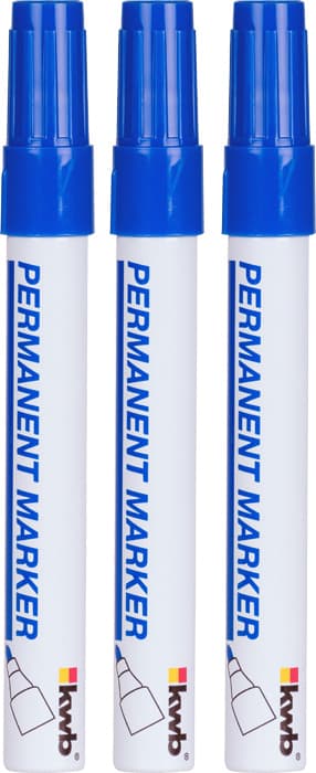  KWB 49377130 marker za obeležavanje, 3 komada, plavi