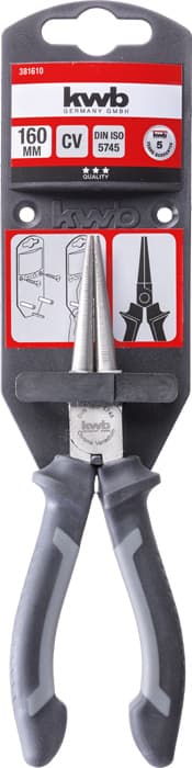  KWB 49381610 okrugla špicasta klešta, 160 mm - slika 2