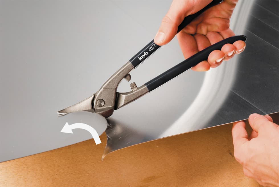  KWB 49407720 Makaze za lim 260, leve - slika 3