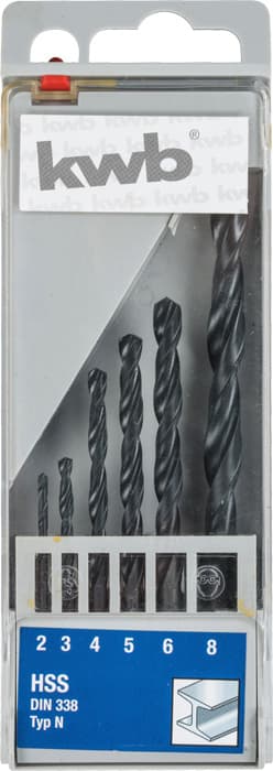  KWB 49423130 HSS-R set burgija 2-8 mm, 6 delova - slika 3