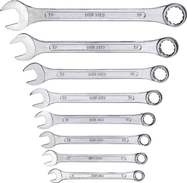  KWB 49460390 kominovani ključ 9-19, 8 delova