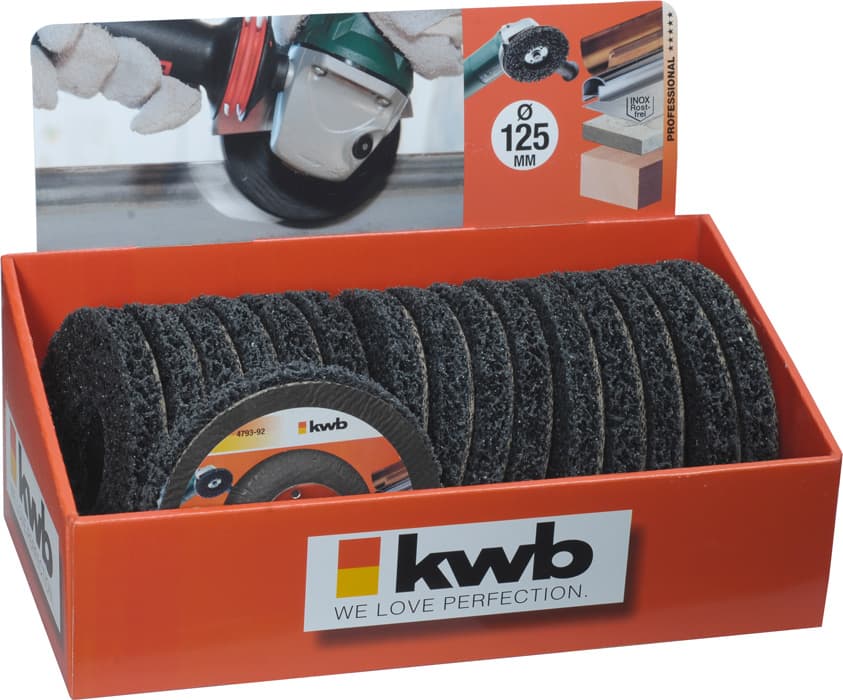  KWB 49479392 univerzalni disk za čišćenje 125 mm, 16 delova - slika 2