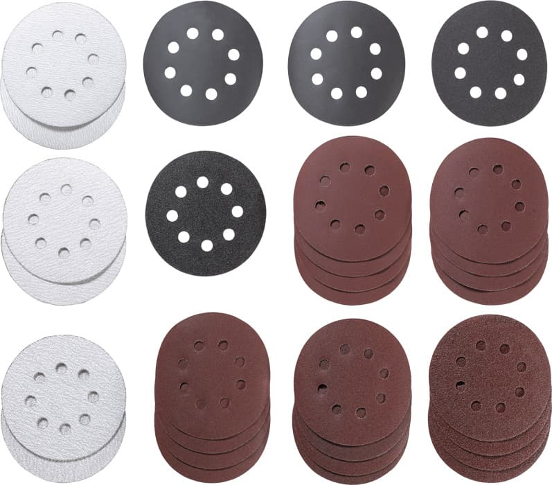  KWB 49491985 set Quick-Stick brusnih listova na čičak, 125 mm, 30 delova