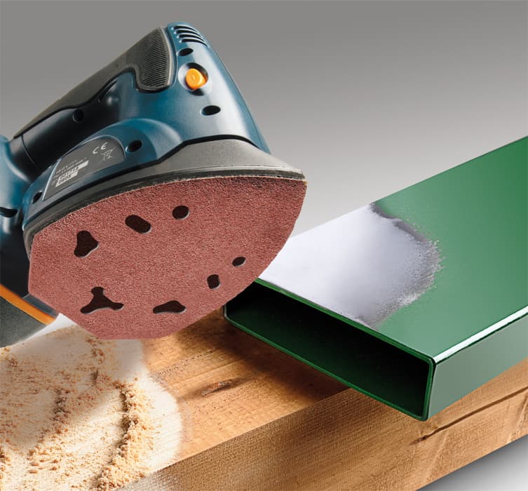  KWB 49493508 Quick-Stick brusni disk za delta brusilicu 98x139 mm, 1/5, GR 80 - slika 3