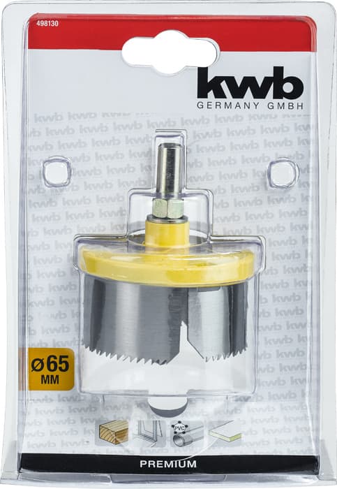  KWB 49498130 krunasta testera za drvo sa nosačem, 65 mm - slika 3