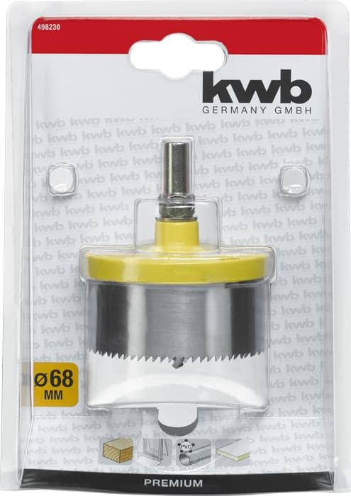  KWB 49498230 krunasta testera za drvo sa nosačem, 68 mm - slika 3