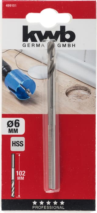  KWB 49499101 burgija za centriranje HSS 6 mm - slika 2