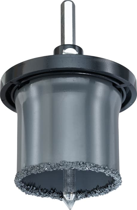  KWB 49499463 univerzalna kruna sa vrhovima ojačanim karbidom, dubina 68 mm, sa nosačem i burgijom za centriranje