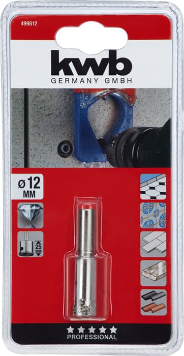  KWB 49499812 Diamant krunasta testera 12/25, za kamen/keramiku - slika 2