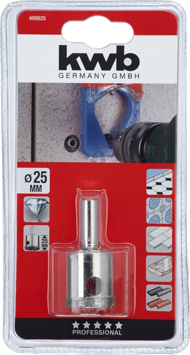  KWB 49499825 Diamant krunasta testera 25/25, za kamen/keramiku - slika 2