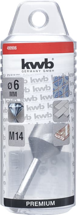  KWB 49499906 dijamantska burgija za suvo bušenje, za Bosch GTR 30, 6 mm - slika 3