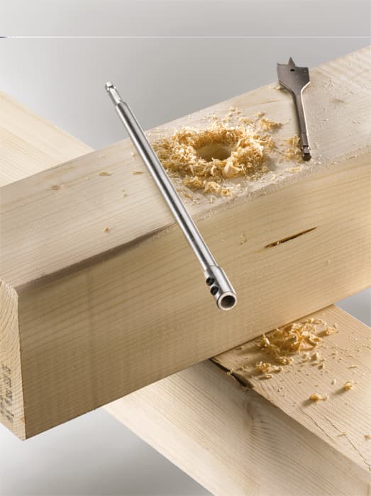  KWB 49512450 Produžetak za pljosnatu burgiju 300 E6.3, 1/4" HEX, ISO1173, Energy Saving - slika 3