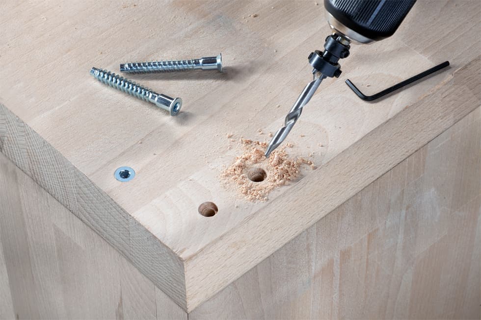 KWB 49513190 set burgija sa upuštačem, 8 delova - slika 3