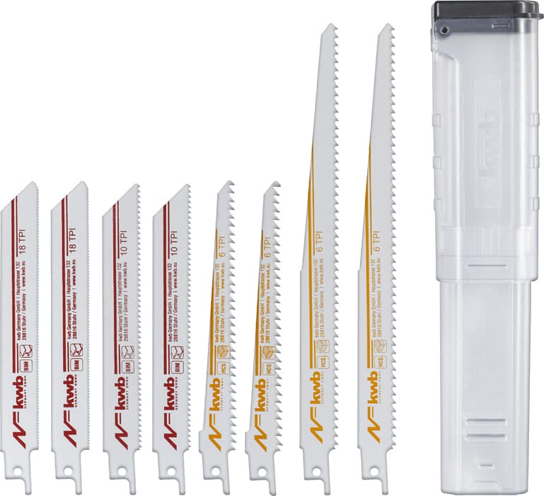  KWB 49576090 set listova za univerzalnu testeru, 9 delova