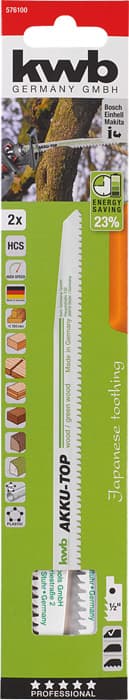  KWB 49576100 List za višenamensku testeru 240x218 2/1, HCS, srednji, drvo/plastika, Energy Saving - slika 3