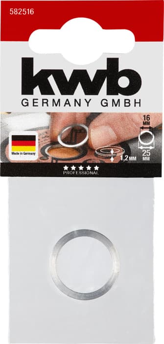  KWB 49582516 reducir za list za cirkular 25 x 16 mm - slika 2