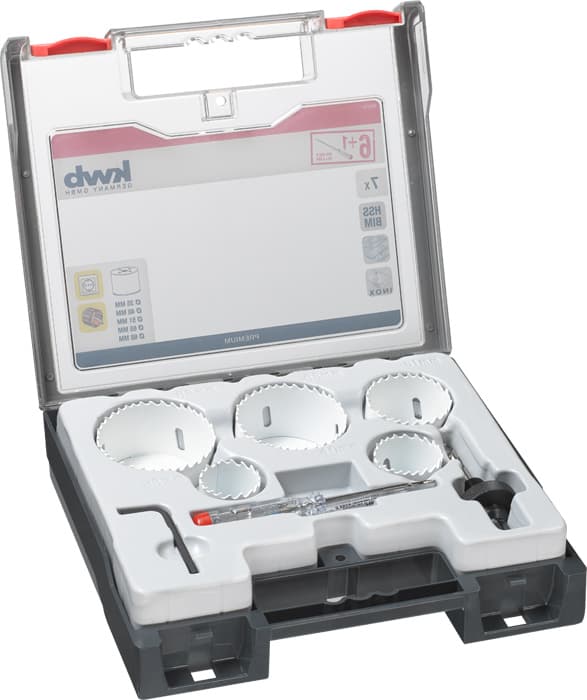  KWB 49598210 set krunastih testera HSS-CO za metal/drvo, 7 delova - slika 2