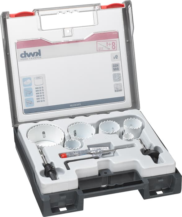  KWB 49598220 set Bi-Metal kruna za otvore, 8 delova