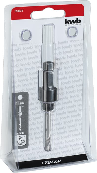  KWB 49598830 nosač za krune sa burgijom za centriranje 16-30 mm - slika 3