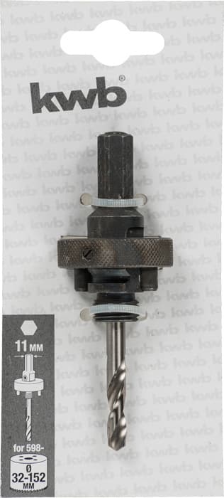  KWB 49598930 nosač za krune sa burgijom za centriranje 32-152 mm - slika 3