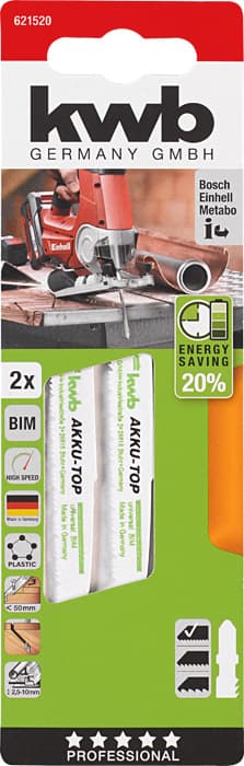  KWB 49621520 List za ubodnu testeru 80x57 2/1, BiMetal, fini, za drvo/metal(nonFe)/plastiku, Energy Saving - slika 3
