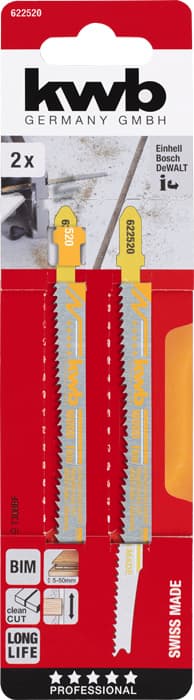  KWB 49622520 list za ubodnu testeru za drvo, 117 mm, 2/1, E-CL S20 - slika 2